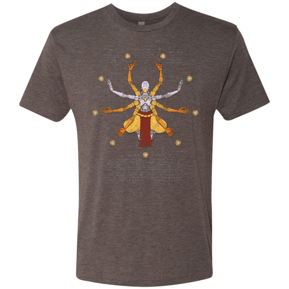 T-Shirts Macchiato / Small Vitruvian Omnic Men's Triblend T-Shirt