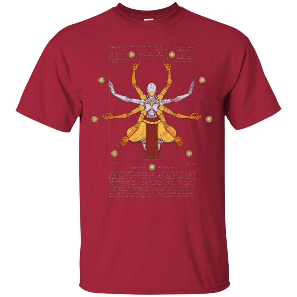 T-Shirts Cardinal / Small Vitruvian Omnic T-Shirt