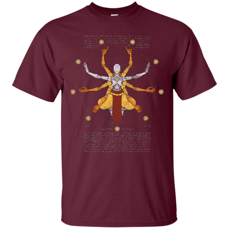 T-Shirts Maroon / Small Vitruvian Omnic T-Shirt
