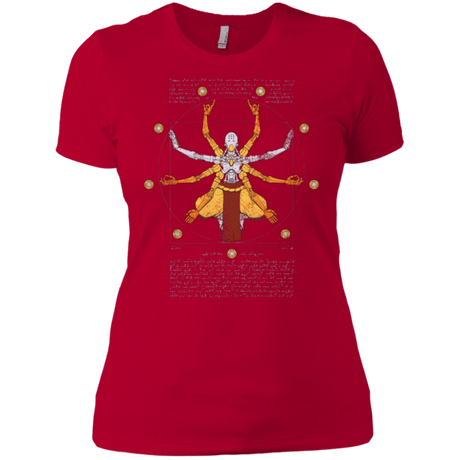 T-Shirts Red / X-Small Vitruvian Omnic Women's Premium T-Shirt