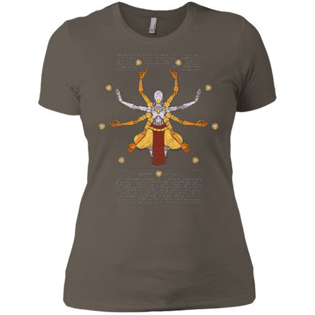 T-Shirts Warm Grey / X-Small Vitruvian Omnic Women's Premium T-Shirt