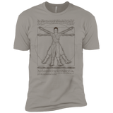 T-Shirts Light Grey / YXS Vitruvian Rey Boys Premium T-Shirt