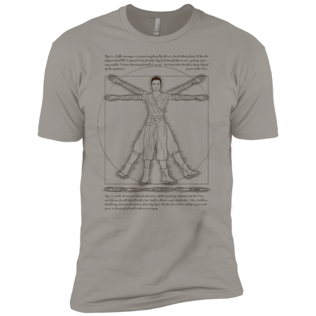 T-Shirts Light Grey / YXS Vitruvian Rey Boys Premium T-Shirt