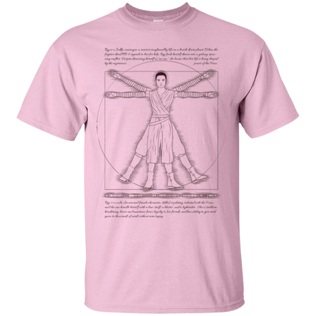 T-Shirts Light Pink / Small Vitruvian Rey T-Shirt