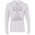 T-Shirts Heather White / X-Small Vitruvian Rey Triblend Long Sleeve Hoodie Tee