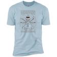 T-Shirts Light Blue / YXS Vitruvian Summer Boys Premium T-Shirt