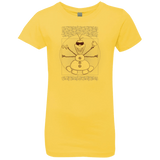 T-Shirts Vibrant Yellow / YXS Vitruvian Summer Girls Premium T-Shirt