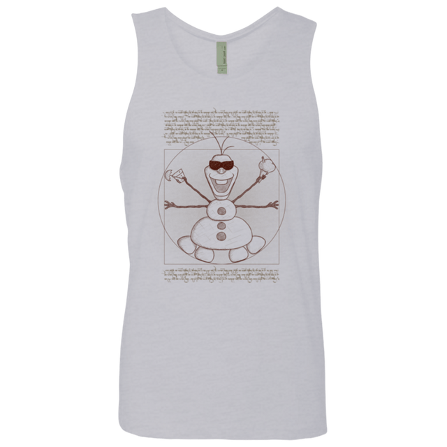 T-Shirts Heather Grey / Small Vitruvian Summer Men's Premium Tank Top