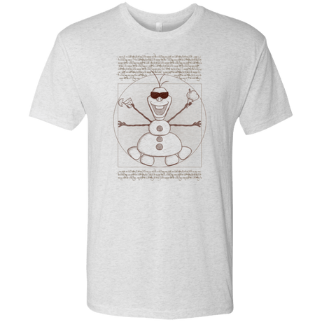 T-Shirts Heather White / Small Vitruvian Summer Men's Triblend T-Shirt