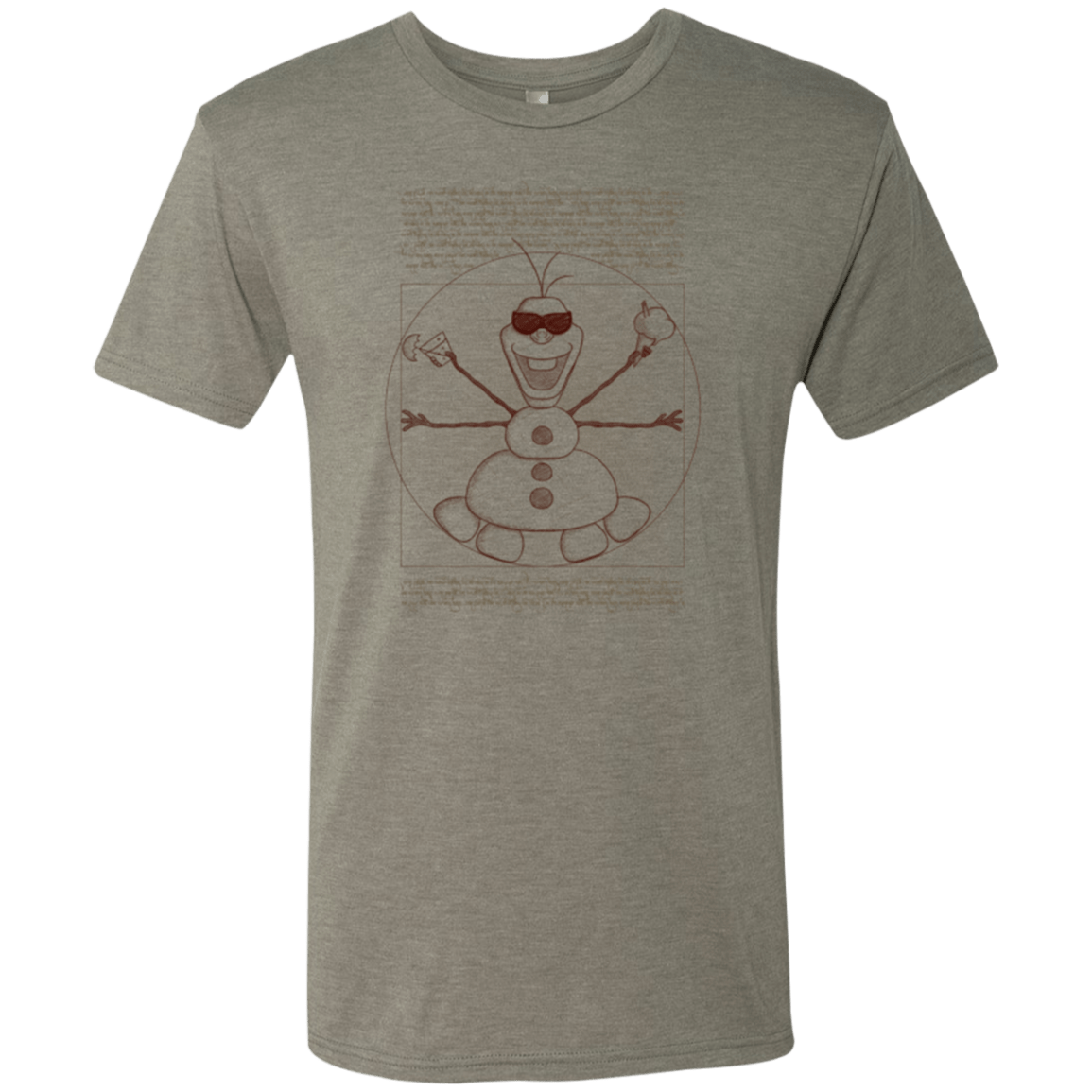 T-Shirts Venetian Grey / Small Vitruvian Summer Men's Triblend T-Shirt