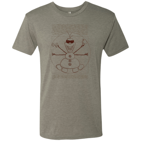 T-Shirts Venetian Grey / Small Vitruvian Summer Men's Triblend T-Shirt