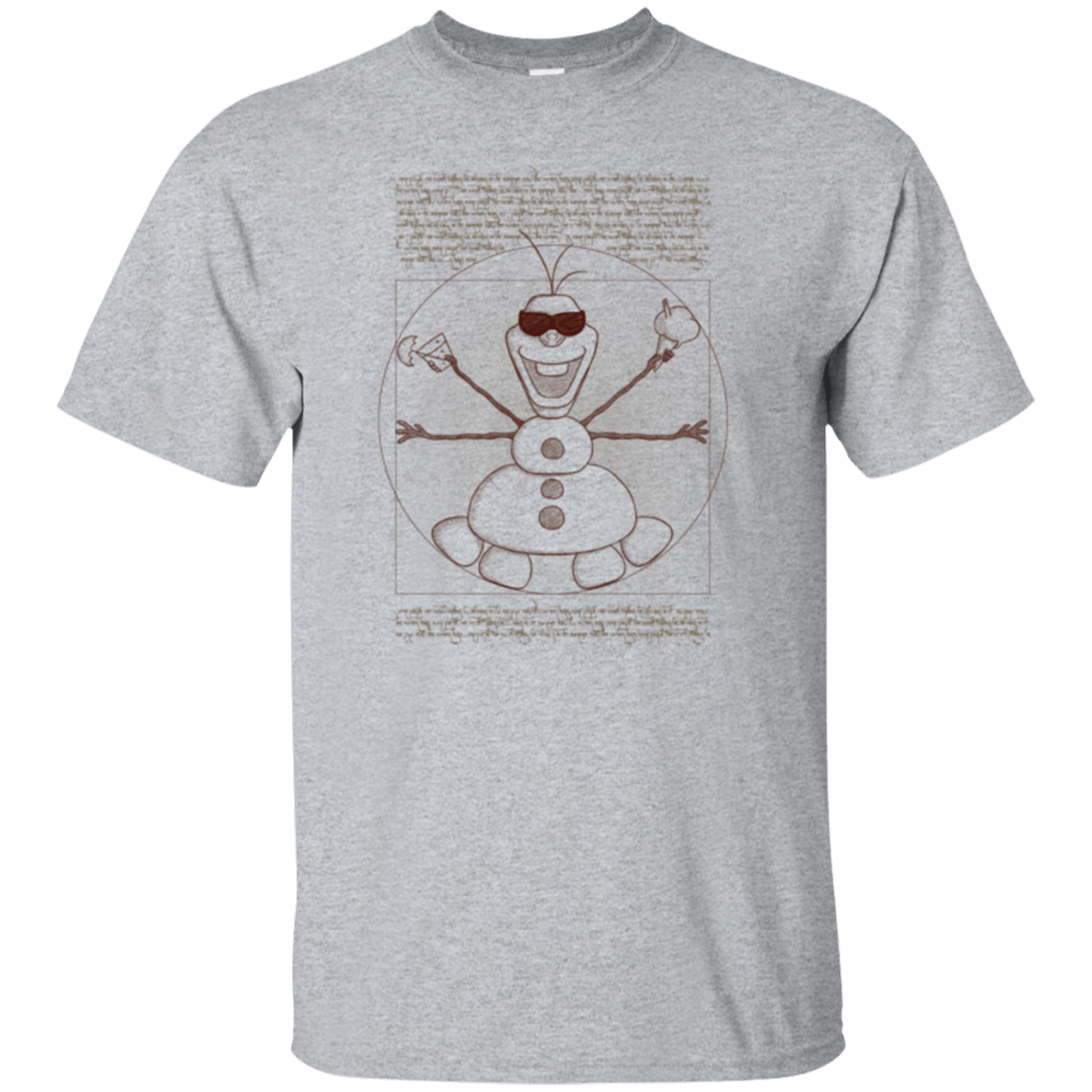 T-Shirts Sport Grey / Small Vitruvian Summer T-Shirt