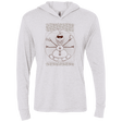 T-Shirts Heather White / X-Small Vitruvian Summer Triblend Long Sleeve Hoodie Tee