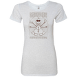 T-Shirts Heather White / Small Vitruvian Summer Women's Triblend T-Shirt