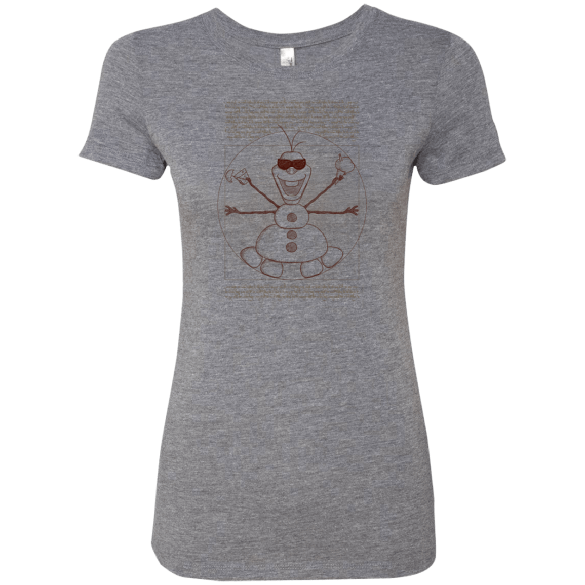 T-Shirts Premium Heather / Small Vitruvian Summer Women's Triblend T-Shirt