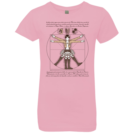 T-Shirts Light Pink / YXS VITRUVIAN TRAINEE Girls Premium T-Shirt