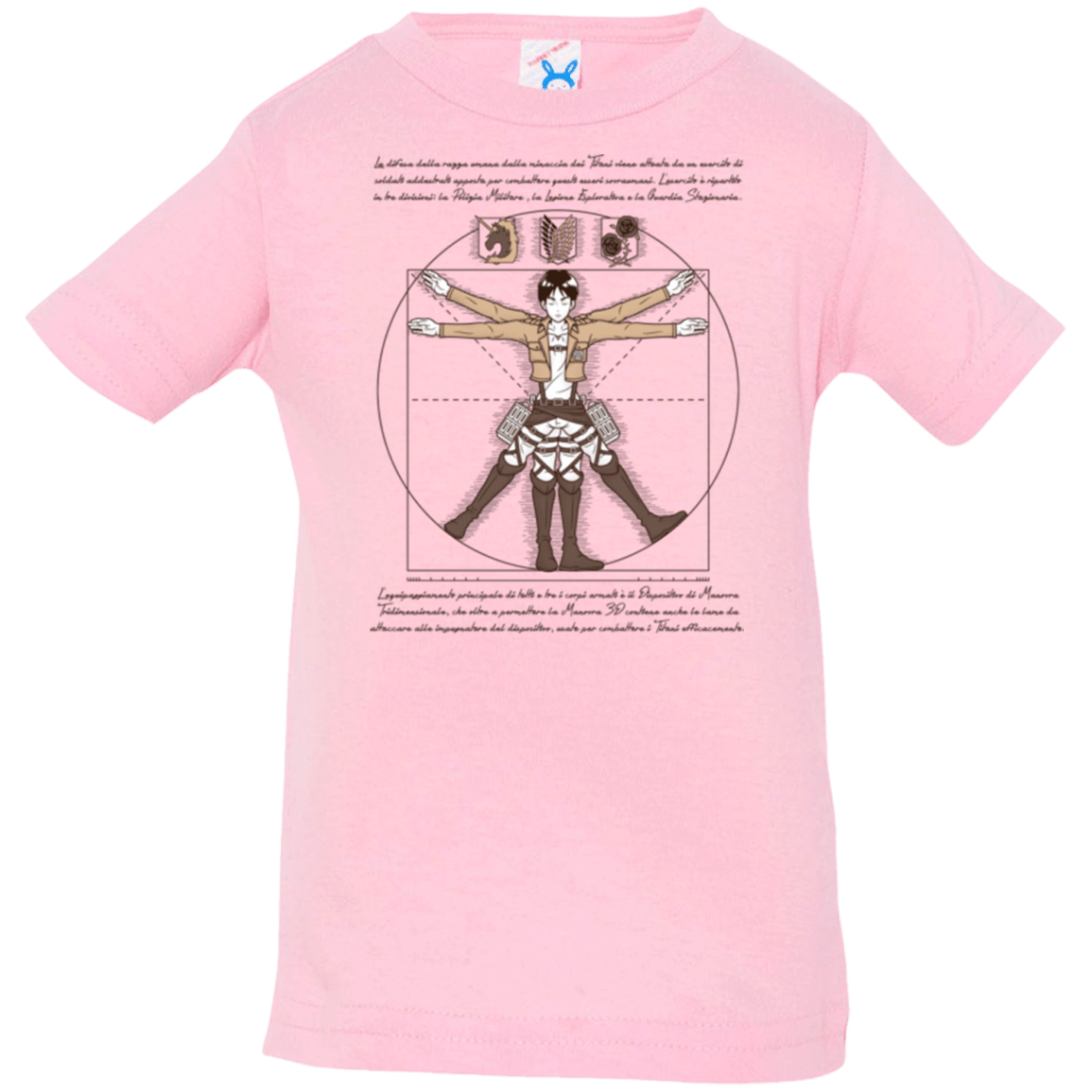 T-Shirts Pink / 6 Months VITRUVIAN TRAINEE Infant Premium T-Shirt