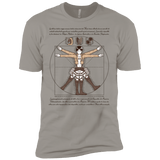 T-Shirts Light Grey / X-Small VITRUVIAN TRAINEE Men's Premium T-Shirt