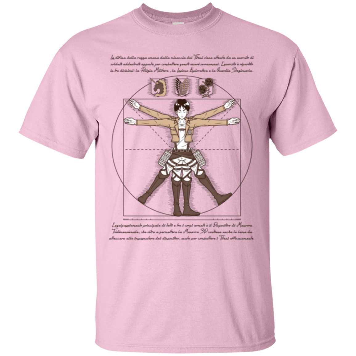 T-Shirts Light Pink / Small VITRUVIAN TRAINEE T-Shirt