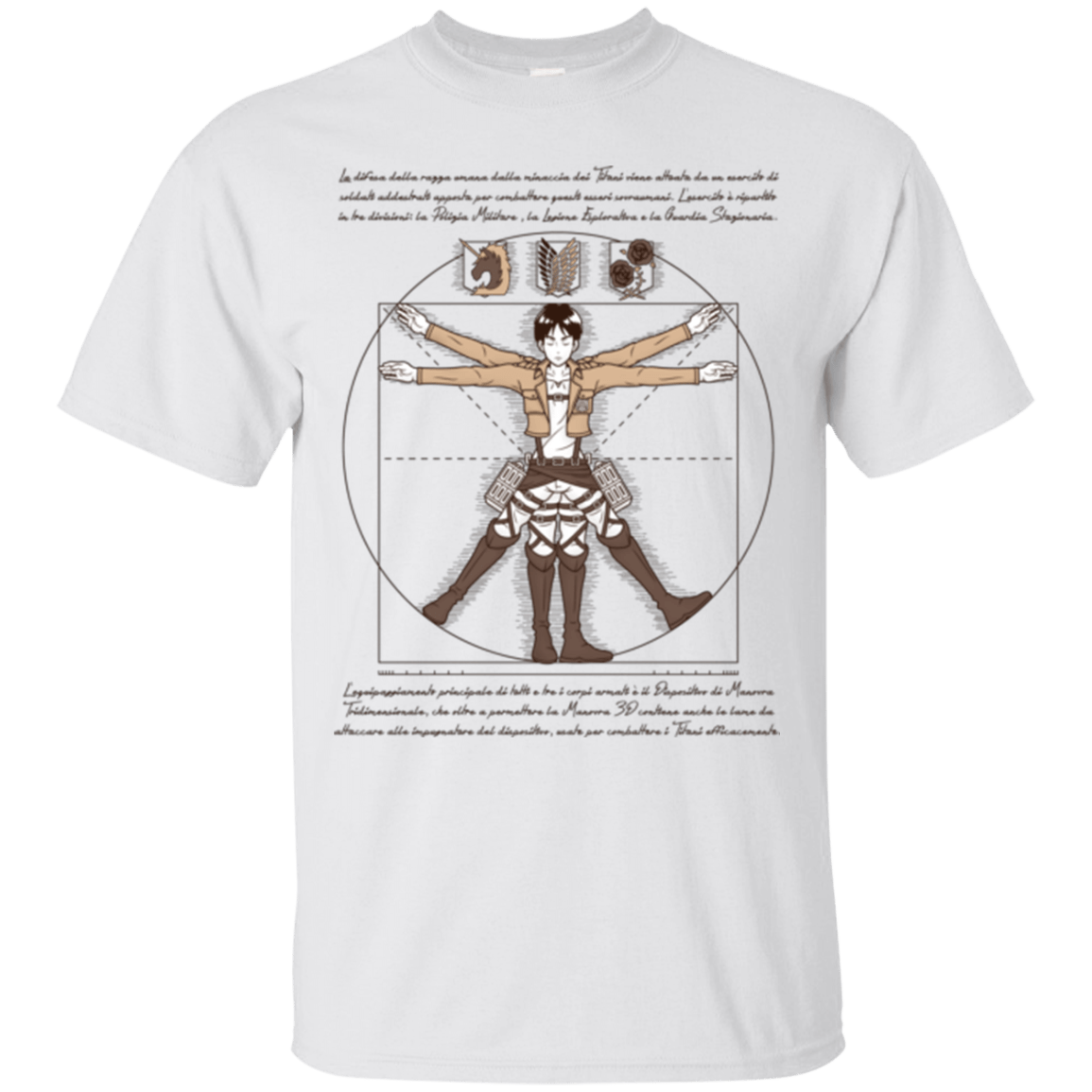 T-Shirts White / Small VITRUVIAN TRAINEE T-Shirt