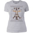 T-Shirts Heather Grey / X-Small VITRUVIAN TRAINEE Women's Premium T-Shirt