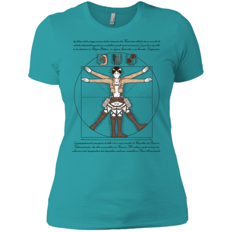 T-Shirts Tahiti Blue / X-Small VITRUVIAN TRAINEE Women's Premium T-Shirt