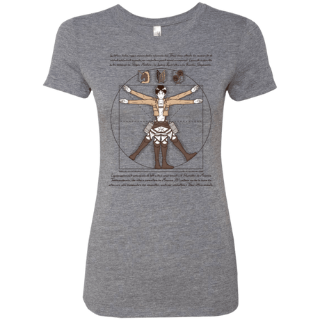 T-Shirts Premium Heather / Small VITRUVIAN TRAINEE Women's Triblend T-Shirt