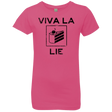 T-Shirts Hot Pink / YXS Viva La Lie Girls Premium T-Shirt