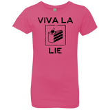 T-Shirts Hot Pink / YXS Viva La Lie Girls Premium T-Shirt