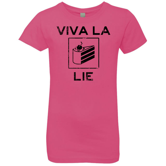 T-Shirts Hot Pink / YXS Viva La Lie Girls Premium T-Shirt