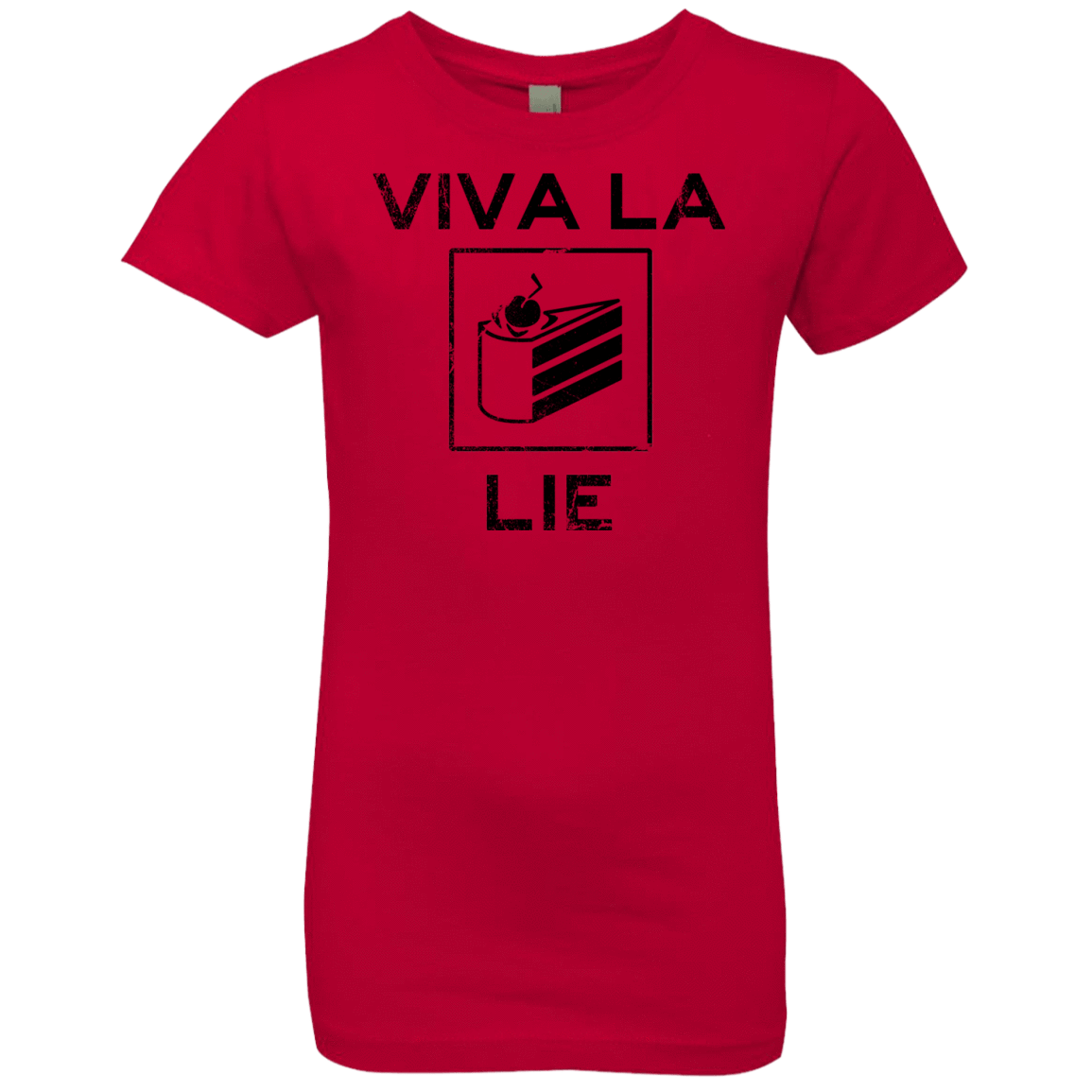 T-Shirts Red / YXS Viva La Lie Girls Premium T-Shirt