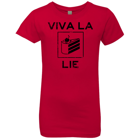 T-Shirts Red / YXS Viva La Lie Girls Premium T-Shirt