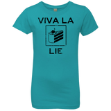 T-Shirts Tahiti Blue / YXS Viva La Lie Girls Premium T-Shirt