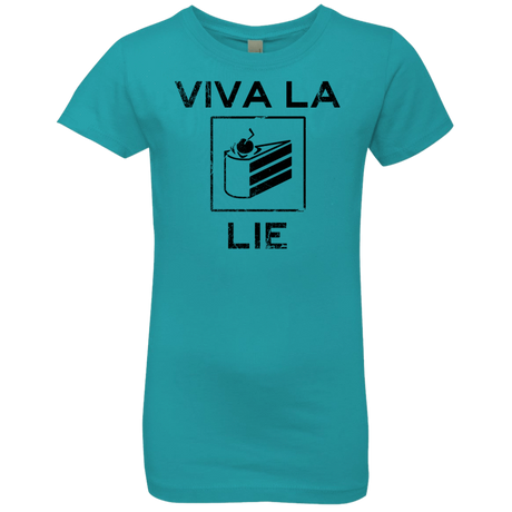 T-Shirts Tahiti Blue / YXS Viva La Lie Girls Premium T-Shirt