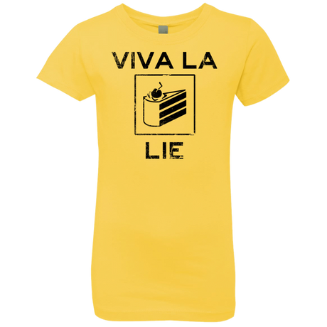 T-Shirts Vibrant Yellow / YXS Viva La Lie Girls Premium T-Shirt
