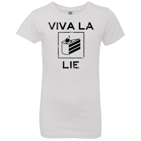 T-Shirts White / YXS Viva La Lie Girls Premium T-Shirt
