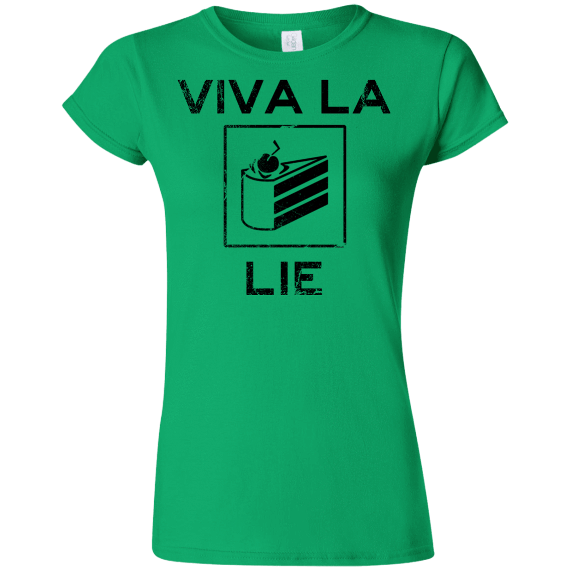 T-Shirts Irish Green / S Viva La Lie Junior Slimmer-Fit T-Shirt