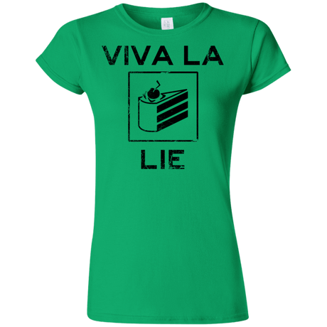 T-Shirts Irish Green / S Viva La Lie Junior Slimmer-Fit T-Shirt