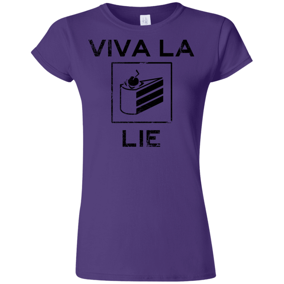 T-Shirts Purple / S Viva La Lie Junior Slimmer-Fit T-Shirt