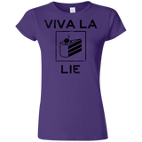 T-Shirts Purple / S Viva La Lie Junior Slimmer-Fit T-Shirt