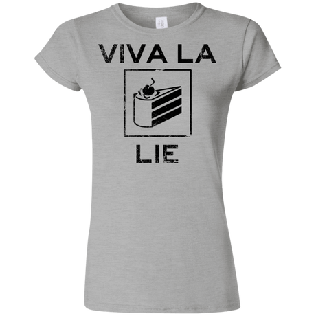 T-Shirts Sport Grey / S Viva La Lie Junior Slimmer-Fit T-Shirt