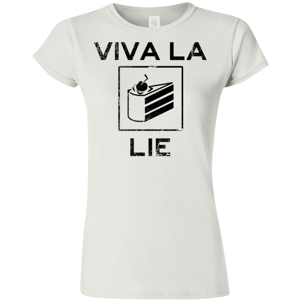 T-Shirts White / S Viva La Lie Junior Slimmer-Fit T-Shirt