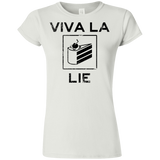 T-Shirts White / S Viva La Lie Junior Slimmer-Fit T-Shirt