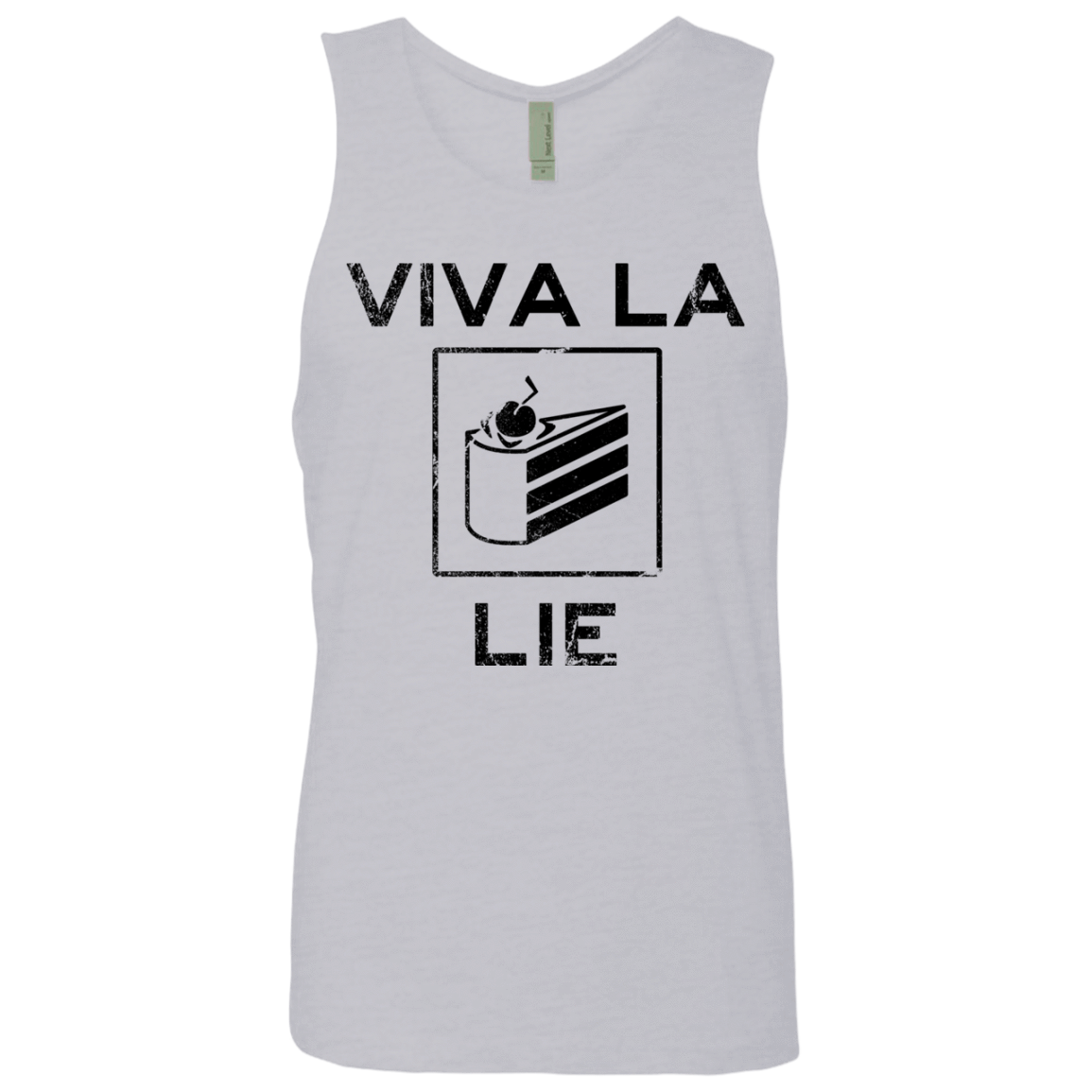 T-Shirts Heather Grey / S Viva La Lie Men's Premium Tank Top