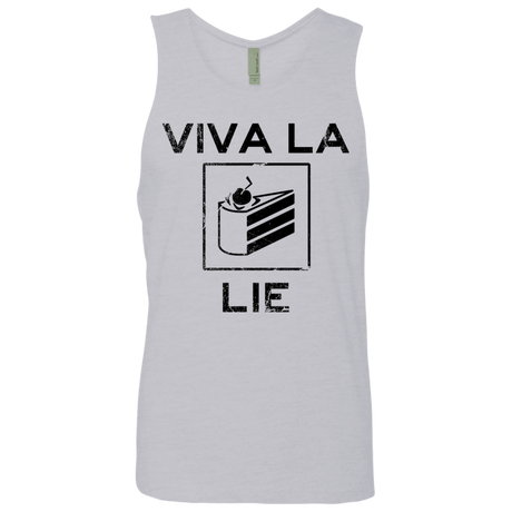 T-Shirts Heather Grey / S Viva La Lie Men's Premium Tank Top