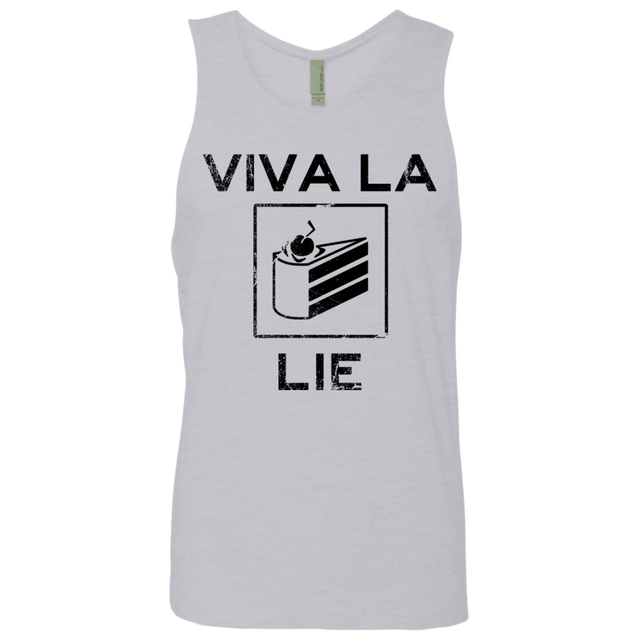 T-Shirts Heather Grey / S Viva La Lie Men's Premium Tank Top