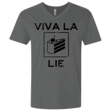 T-Shirts Heavy Metal / X-Small Viva La Lie Men's Premium V-Neck