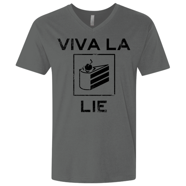 T-Shirts Heavy Metal / X-Small Viva La Lie Men's Premium V-Neck