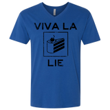 T-Shirts Royal / X-Small Viva La Lie Men's Premium V-Neck