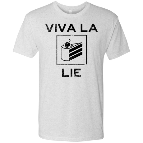 T-Shirts Heather White / S Viva La Lie Men's Triblend T-Shirt